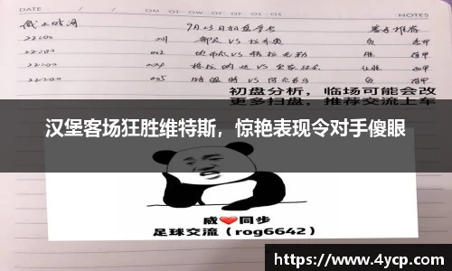 汉堡客场狂胜维特斯，惊艳表现令对手傻眼